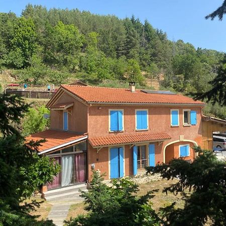 La Bonne Rencontre Chassiers Exterior foto