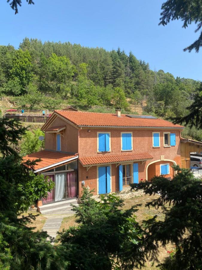 La Bonne Rencontre Chassiers Exterior foto